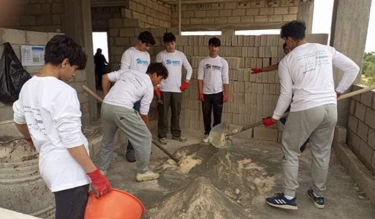 بناء مركز ذوي إعاقة 